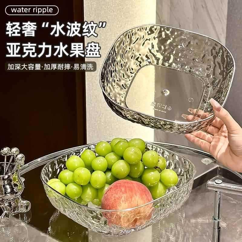 Prato de frutas para sala de estar doméstica, novo estilo, luz, luxo, alta qualidade, mesa frontal, hospitalidade, lanch