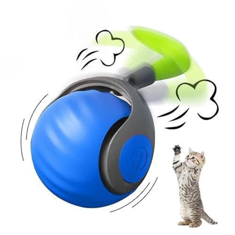 Bola Interativa Para Gatos De Brinquedo Animais De Estimação Em Movimento Automático Com Sensor De Gravidade MSFILM