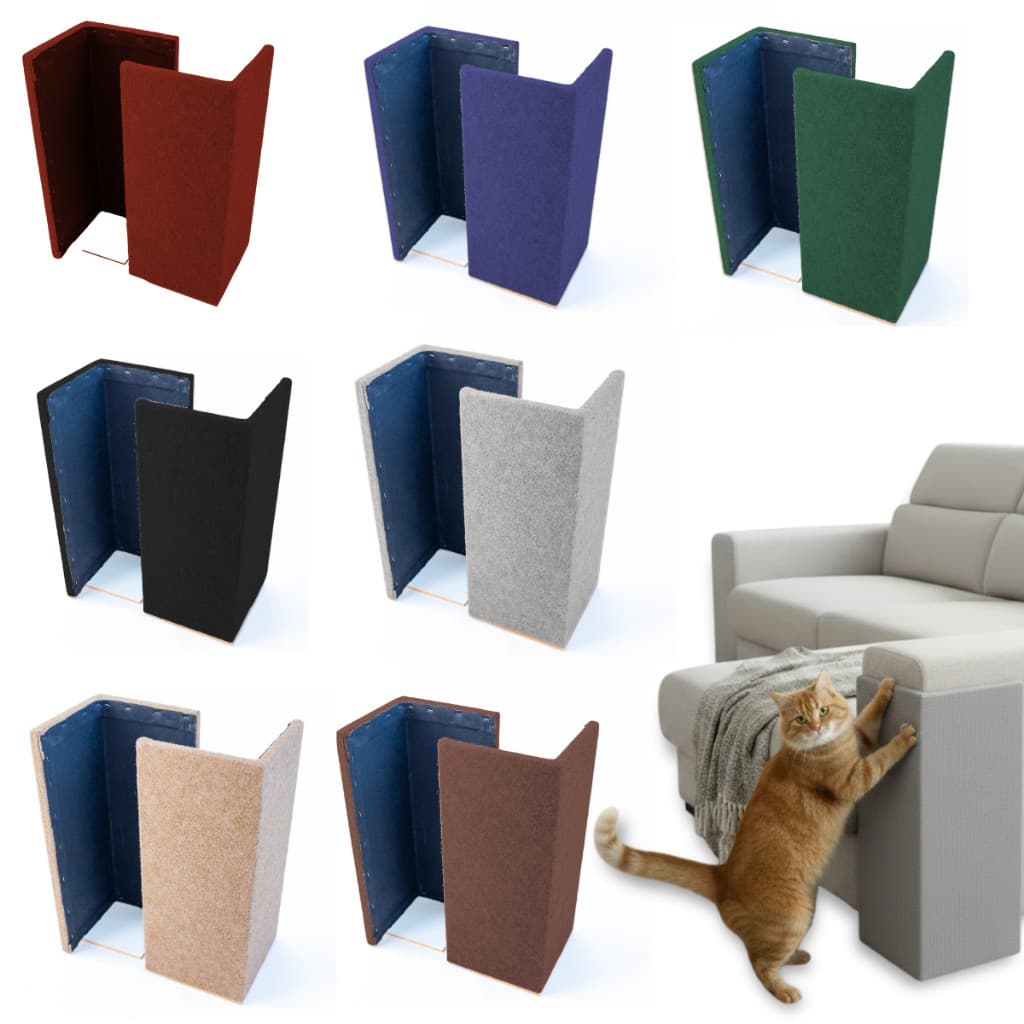 Arranhador Para Gatos 2pçs REFORÇADO Protetor De Sofá Para Gatos Arranhador de Gato Para Sofá