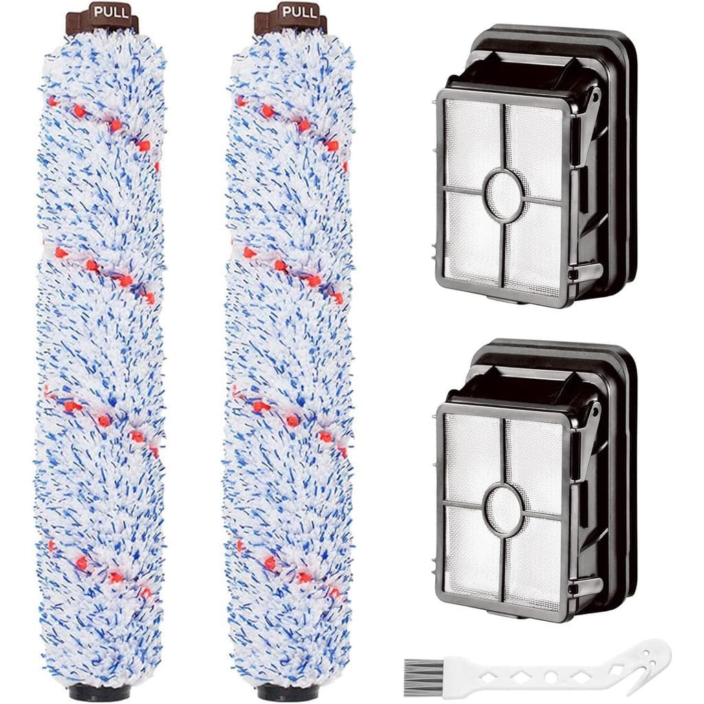 Peças de Substituição para Filtro de Escova para Aspirador de Pó Úmido e Seco Bissell CrossWave Turbo 3888A Pet Pro 2306