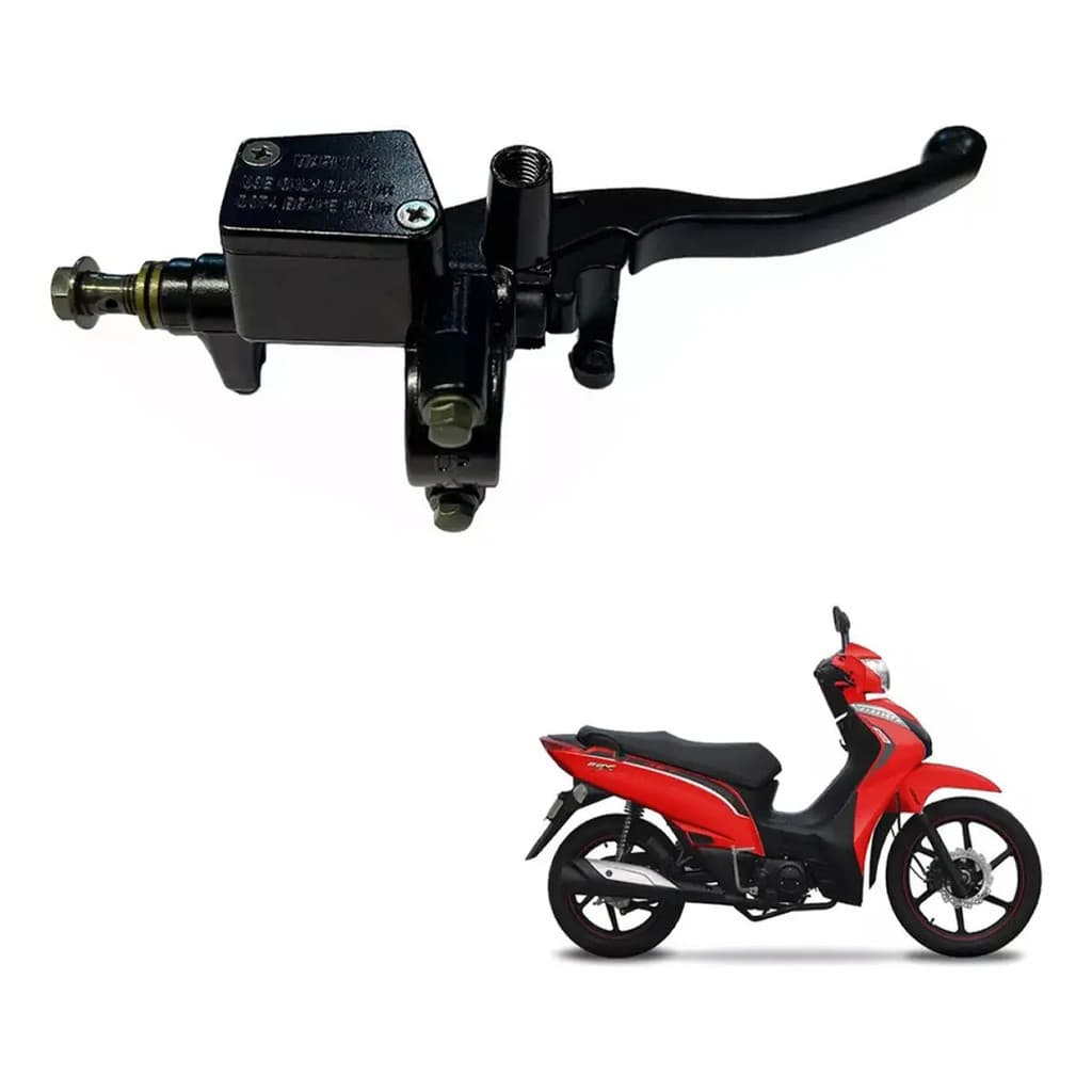Cilindro Freio Superior Shineray Jet 50S 125SS 50X 125X Ray 50cc Rio 125 Manete Direito