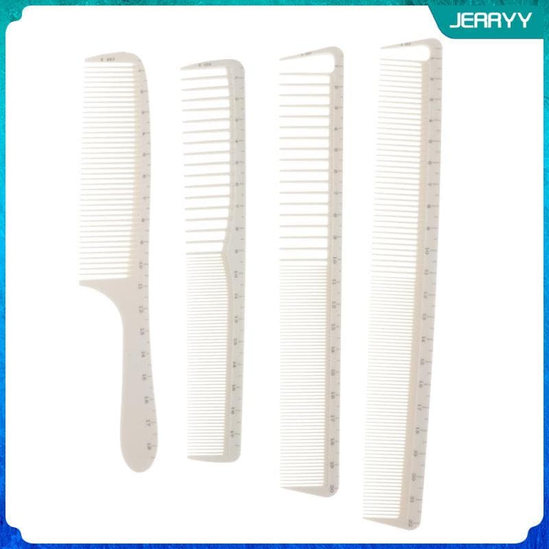 [Wishshopeljj] Pente De Cabelo Para Salão De Beleza Com Escala , Resina Cabeleireiro De Barbeiro Profissional Largo Cort