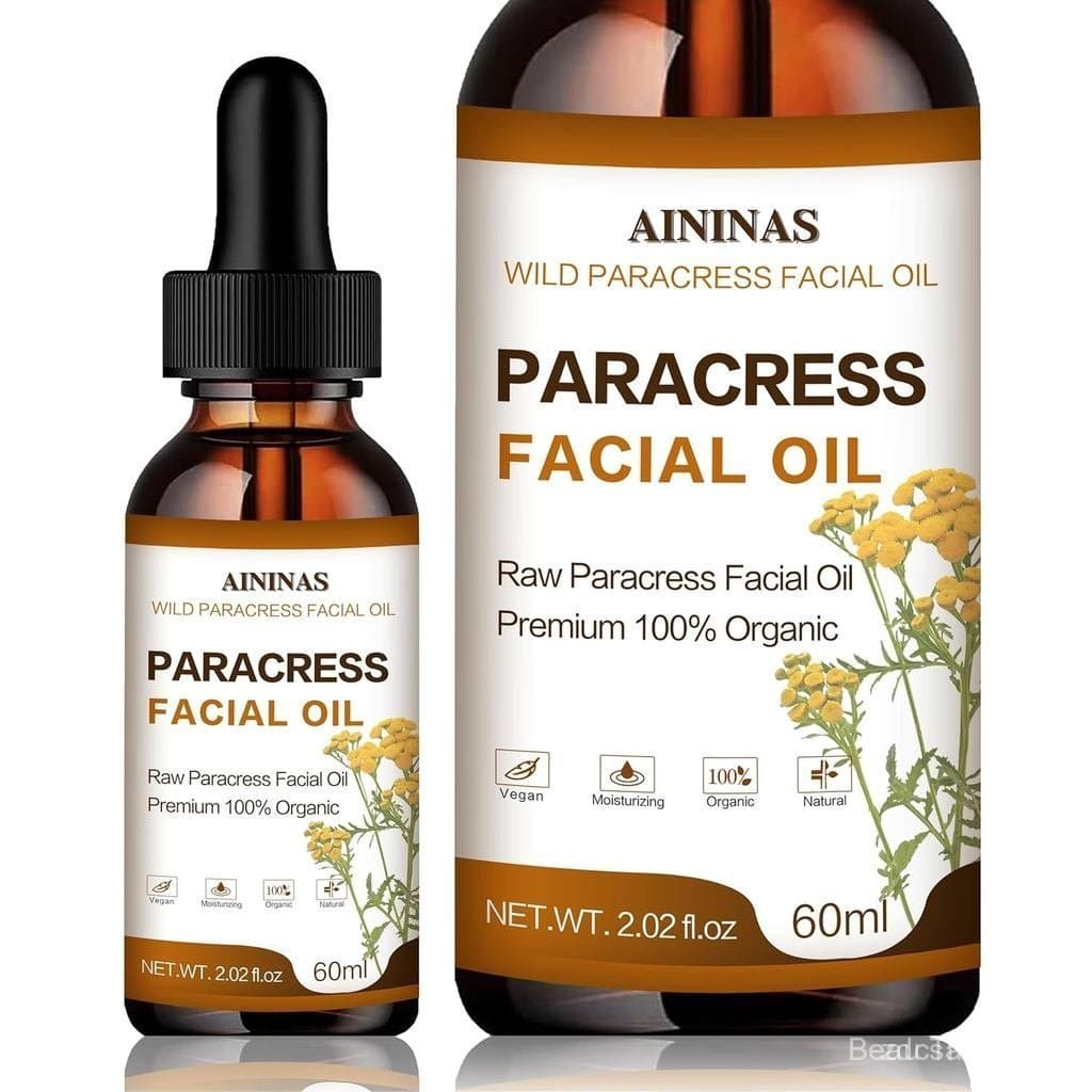 Óleo Facial AIninasParacress - Óleo Facial Anti-Envelhecimento 100% Orgânico, Reduz Rugas e Proporciona Efeito Hidratant