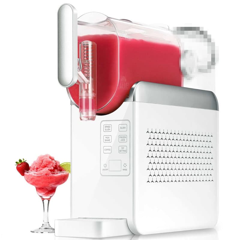 Máquina de derretimento de neve padrão americano, estoque pronto, 240W, 2.0L, máquina de derretimento de neve, Milkshake