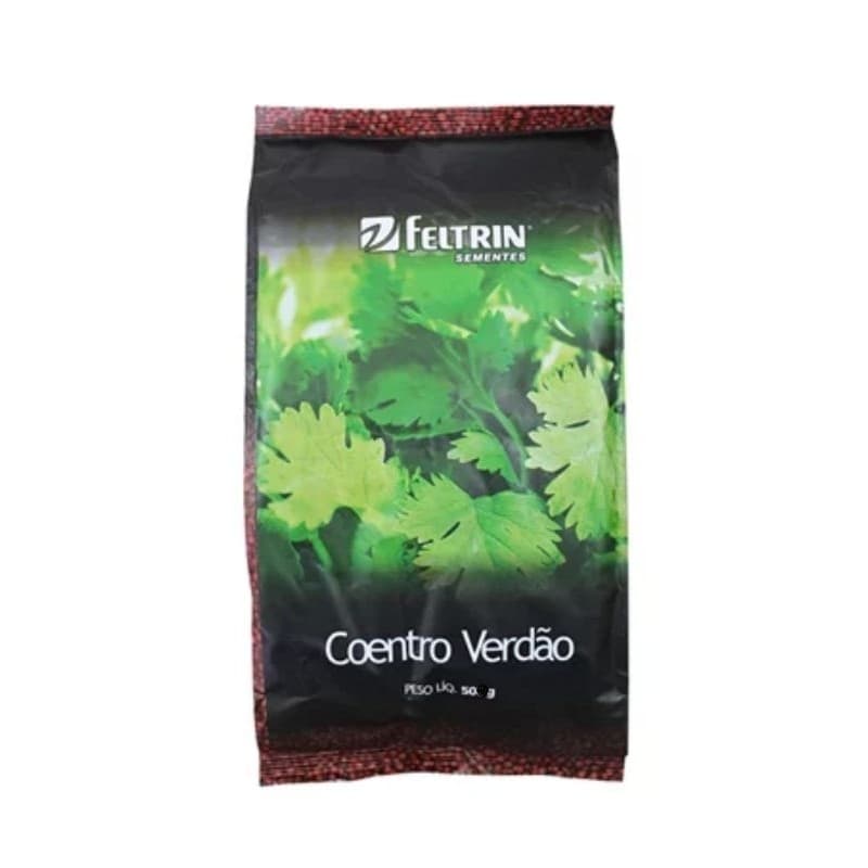 semente de Coentro Verdão 50g Feltrin sementes