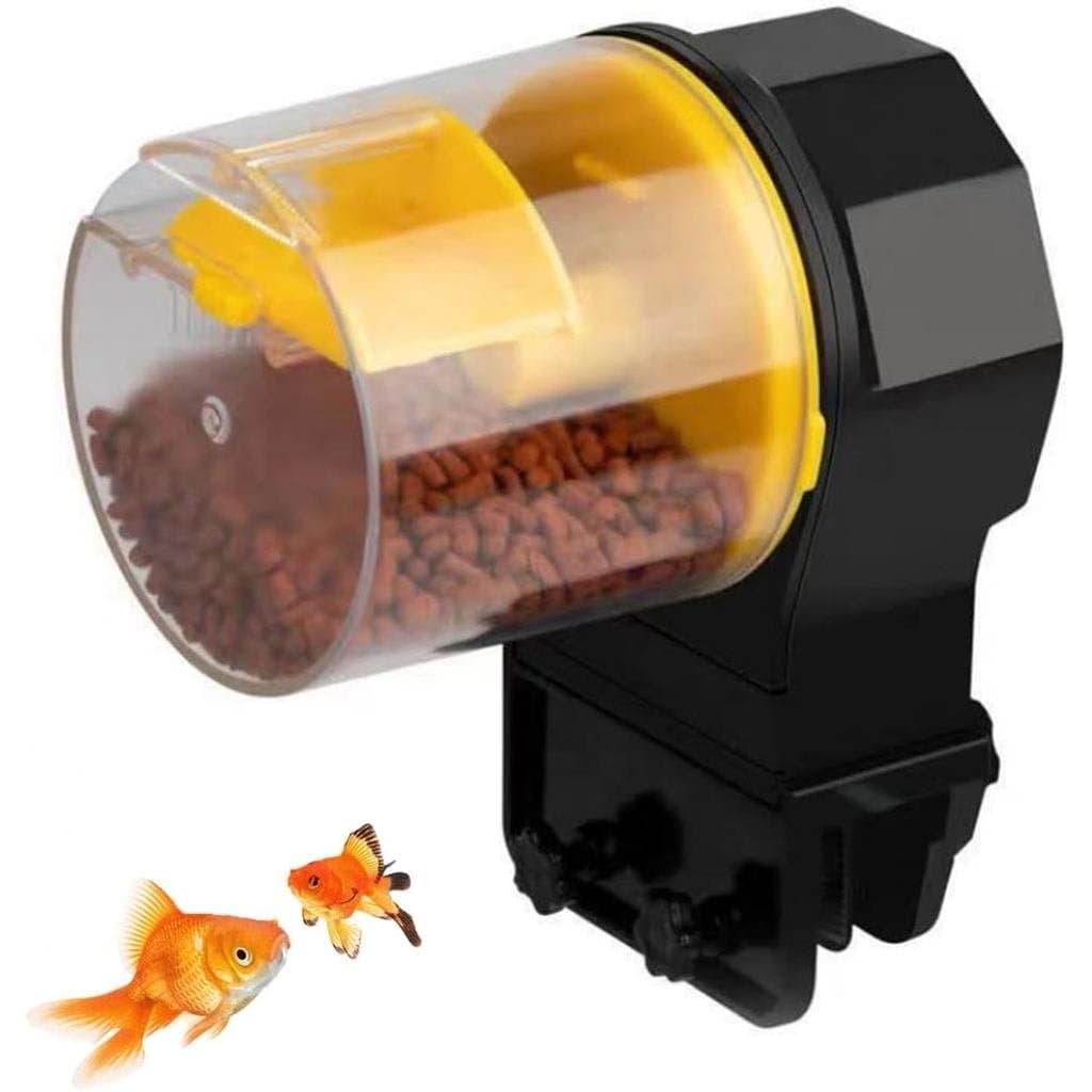 Alimentador Elétrico, Alimentador Automático de Peixes para Aquário, Temporizador para Tanque de Peixes, Dispensador de