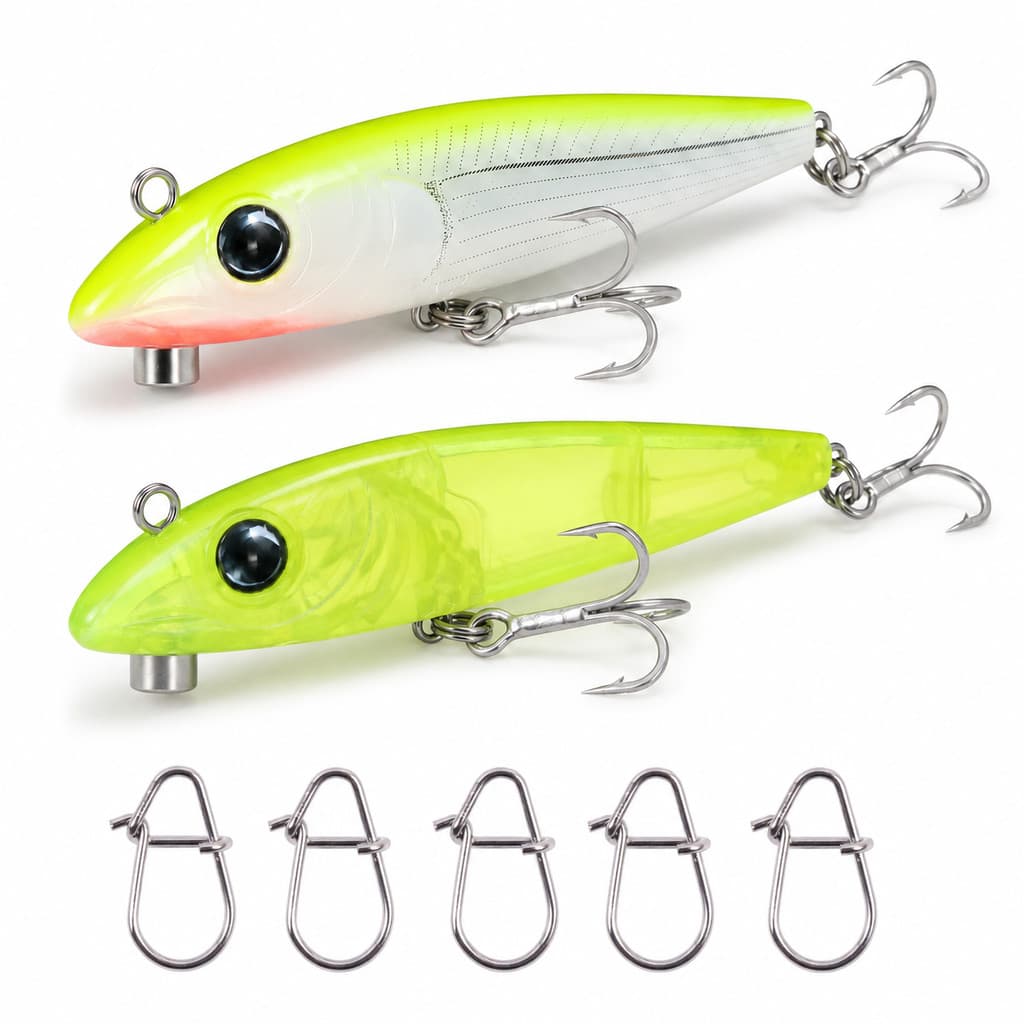 kit pesca isca Artificial Deconto Biruta 90 9cm 15gr Robalo