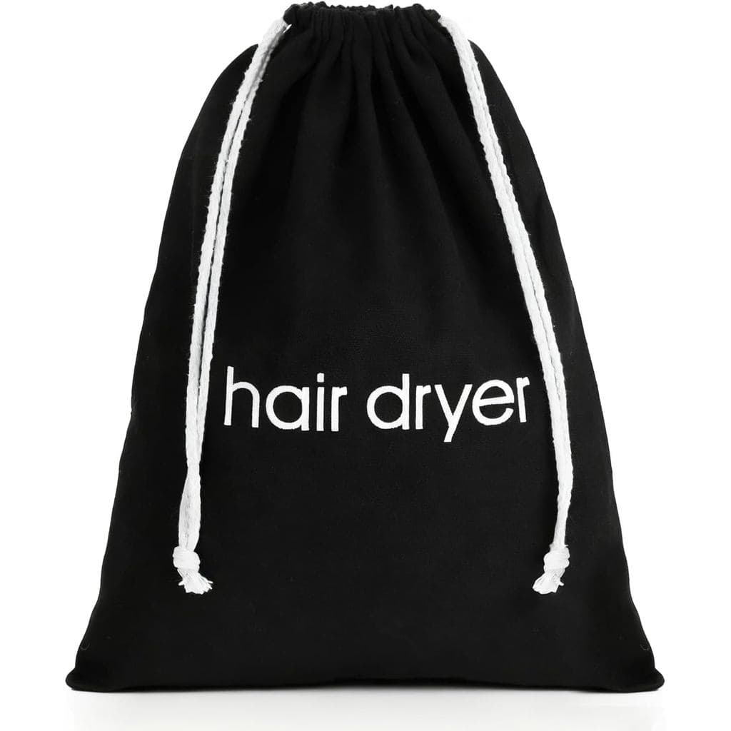 Bolsa para Secador de Cabelo, Bolsa de Viagem Leve e Preta para Secador de Cabelo, Bolsas Portáteis para Secadores de Ca