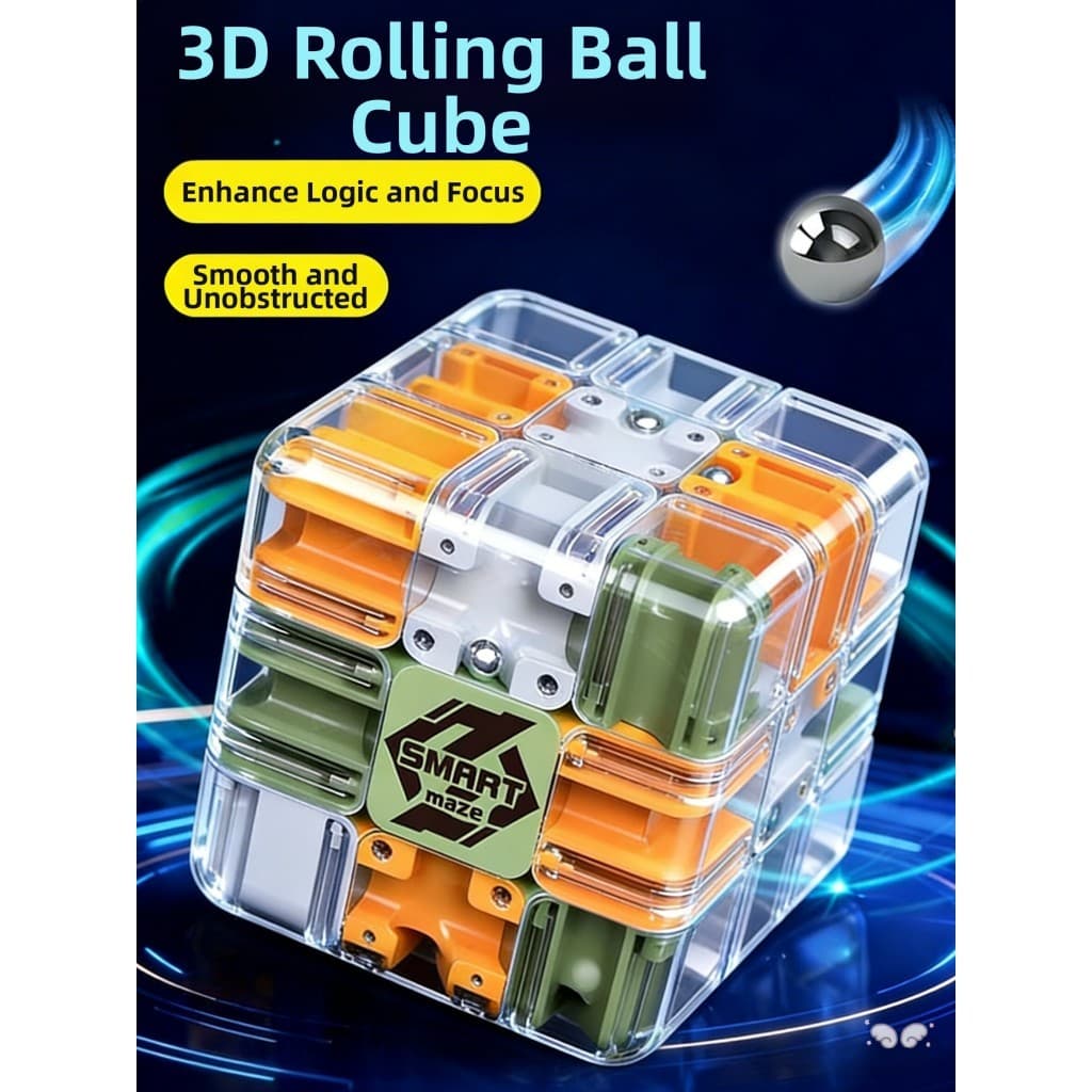 3D Maze Fidget CubeS-Brinquedo De Desenvolvimento De Inteligência Para Crianças