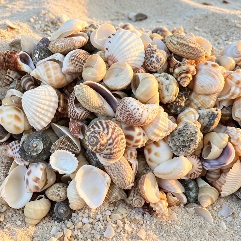 Conchas Naturais Concha Tamanho Misto Para Aquário Paisagismo Decoração De Tanque De Peixes Jardim Doméstico