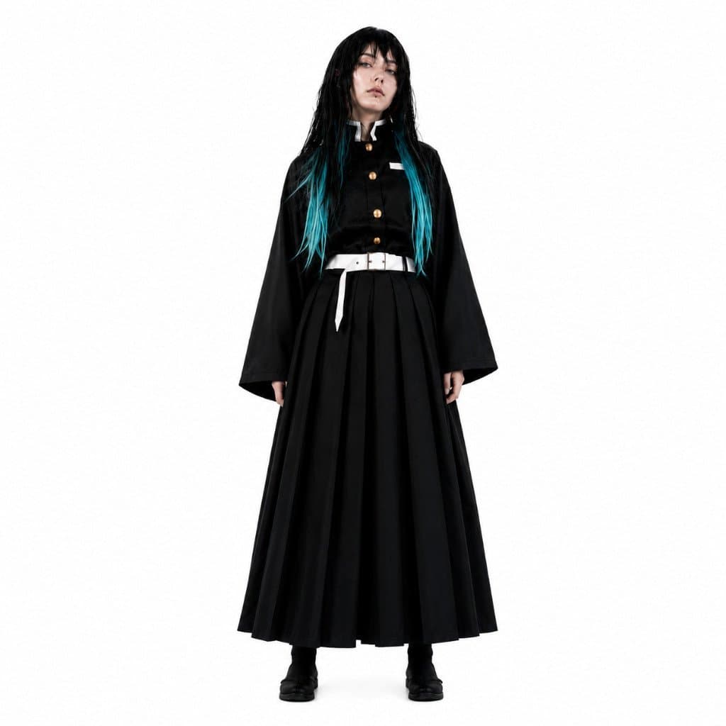 Cosplay Fantasia Tokito Tokitou  Muichirou Demon Slayer Adulto Kimetsu no Yaiba no Brasil Pronta Entrega