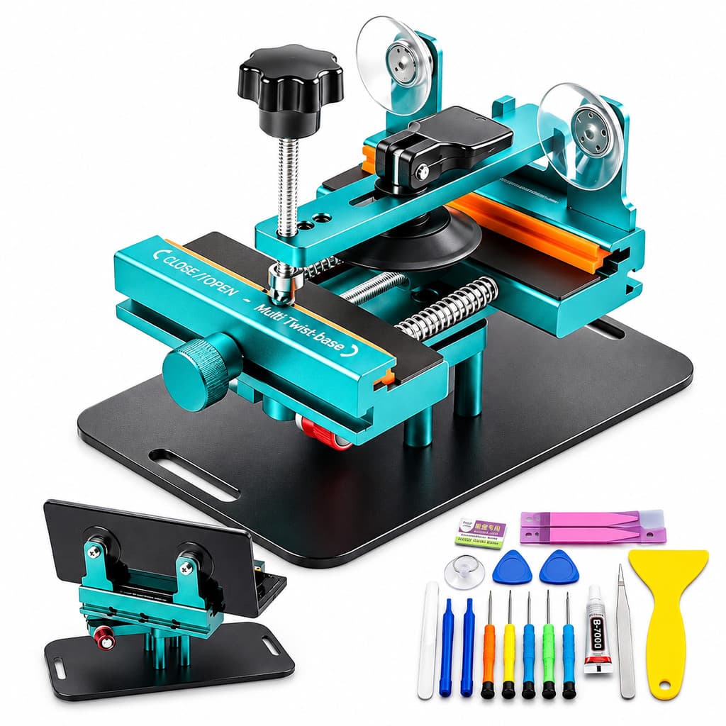 Cell Phone Screen Separator Universal Fixing Bracket 360 Rotating°