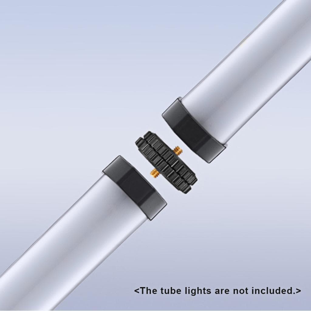 Photop-BR Godox TL-M2 Conector de acoplador de 2 luzes Conexão de parafuso de 1/4 de polegada Fácil instalação para