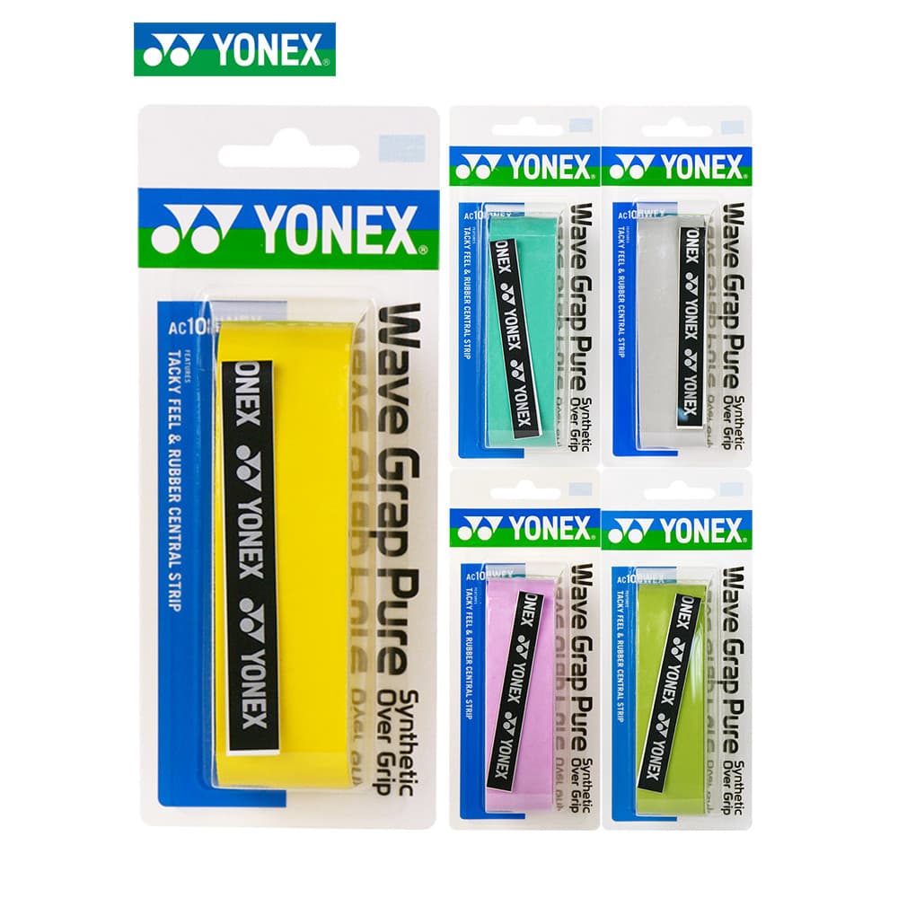 Yonex yonex raquete de Badminton mão quilha de borracha antiderrapante yy lidar com embrulho absorvente de suor AC108 pr