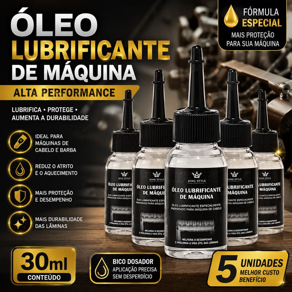 Óleo De Lubrificação De Máquina De Cortar Cabelo wahl kemei WMARK jrl