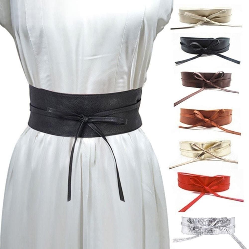 MIOSHOP Cinto Feminino Com Laço Simples Estilo Fashion