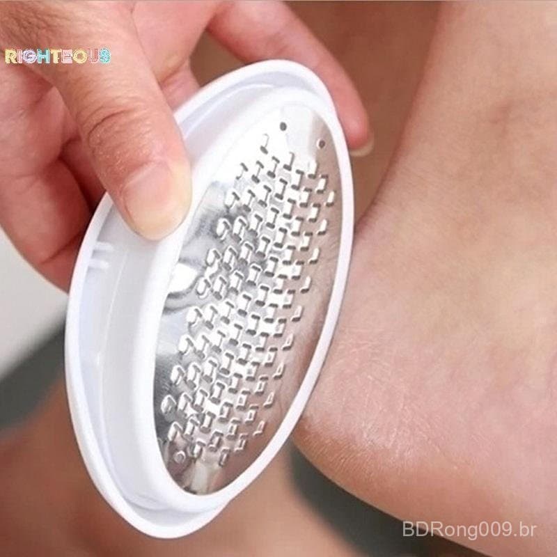 Rightrous 1 Peça Ferramenta De Cuidados Com Os Pés Para Pedicure Lixa De Pé Esfoliante Calo Cutícula Removedor De Uso Do