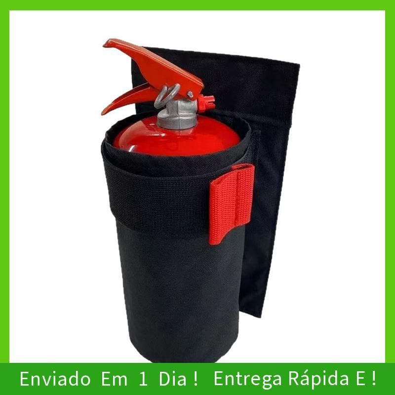 - joyce Suporte Universal Profissional De Segurança Para Carro , Extintor De Porta-Malas De 24x11cm , Bolsa De Armazenam