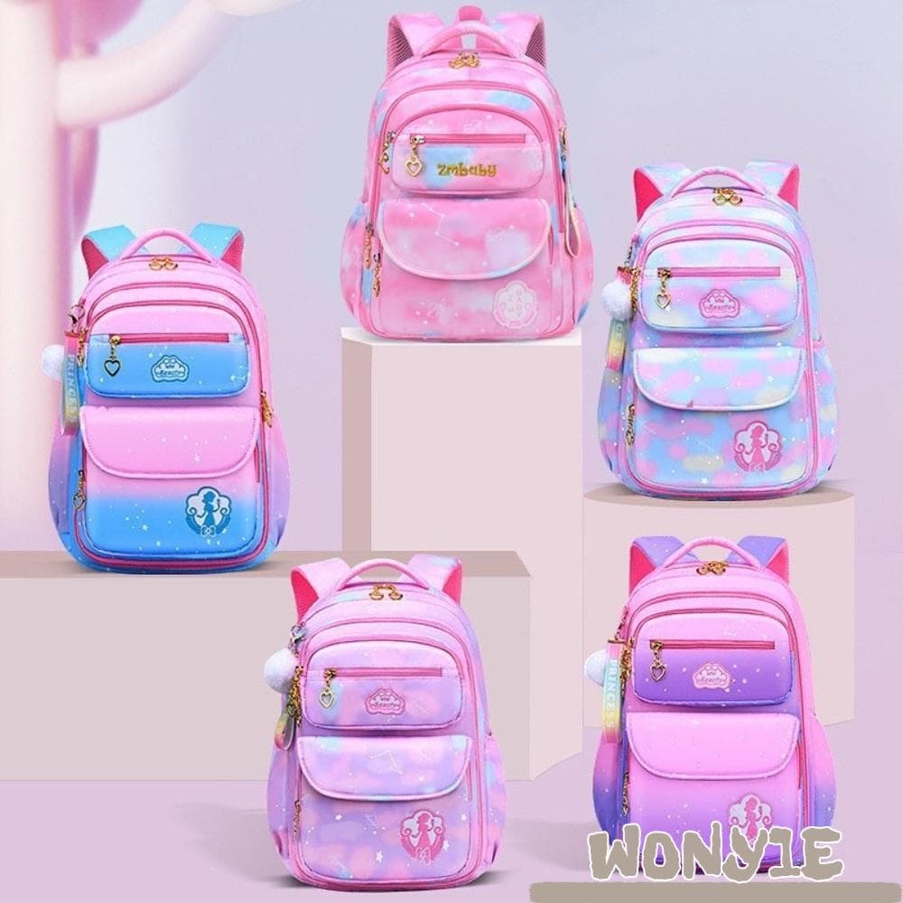 Bolsa Escolar WONY1E , Mochila Infantil De Tecido De Grande Capacidade , Mochilas Escolares Leves Para Estudantes De Des