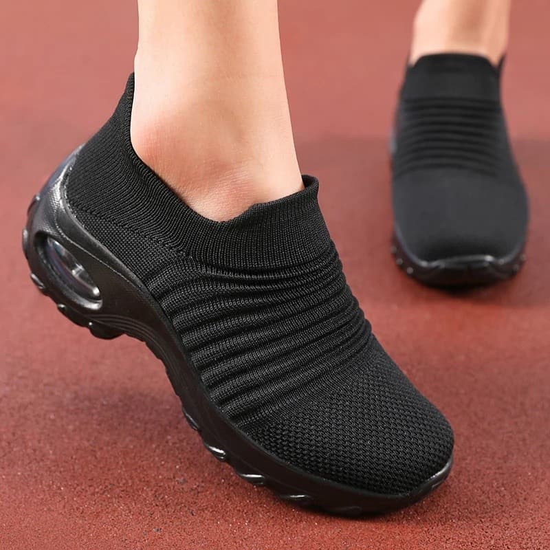 Tênis Femininos Versáteis, Tênis Ortopédicos para Mulheres, Sapatos de Plataforma, Calçados Casuais Femininos, Tênis Ant