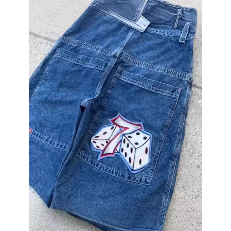 Y2k shorts masculino europeu americano Hip-Hop Rap Harajuku estilo Casual Retro Denim shorts de cintura média shorts de