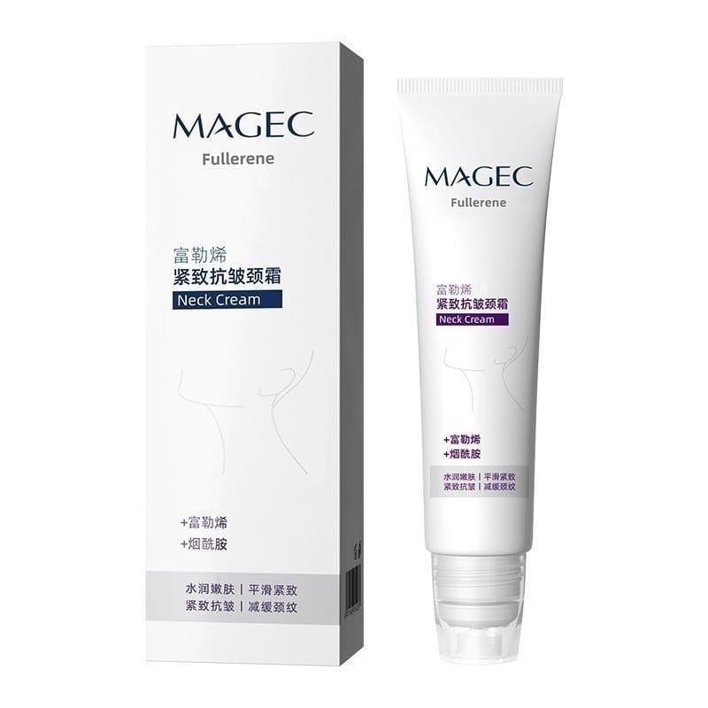 Creme elástico para pescoço, massagem, desbotamento das linhas do pescoço, vitalidade, firmador do pescoço, rolo, linhas