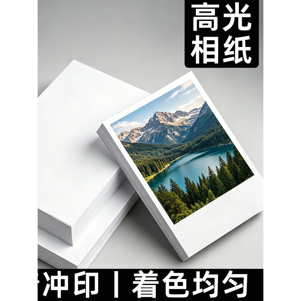 Haoyi a4 Foto Papel Fotográfico Especial Papel para Impressora Papel Fotográfico para Jato de Tinta 17cm Papel para Impr