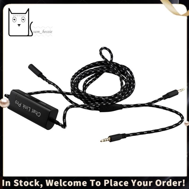 Linha De Redução De Ruído Chat Link Pro Cabo Para HD60 X , HD60S Placa De Captura Adaptador De Bate-Papo Substituição Um