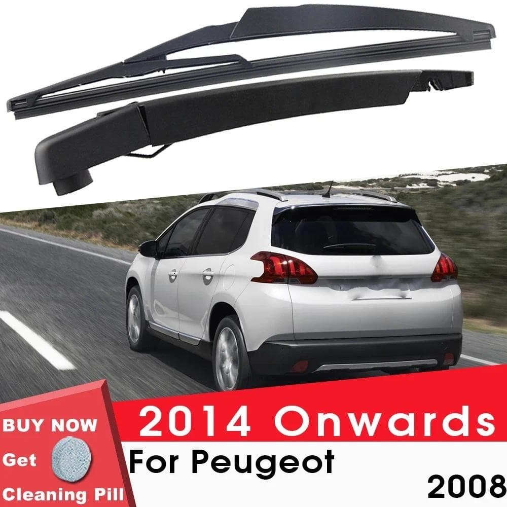 BEMOST Escovas De Lâminas De Braço De Limpador De Para-Brisa Traseiro De Carro Peugeot 2008 2014 Em Diante Hatchback Est