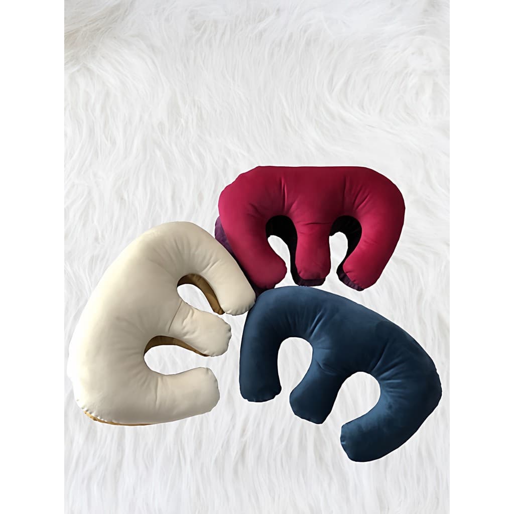 Almofada de peito para salão de beleza, travesseiro deitado, removível, lavável, período de amamentação, massagem, fisio