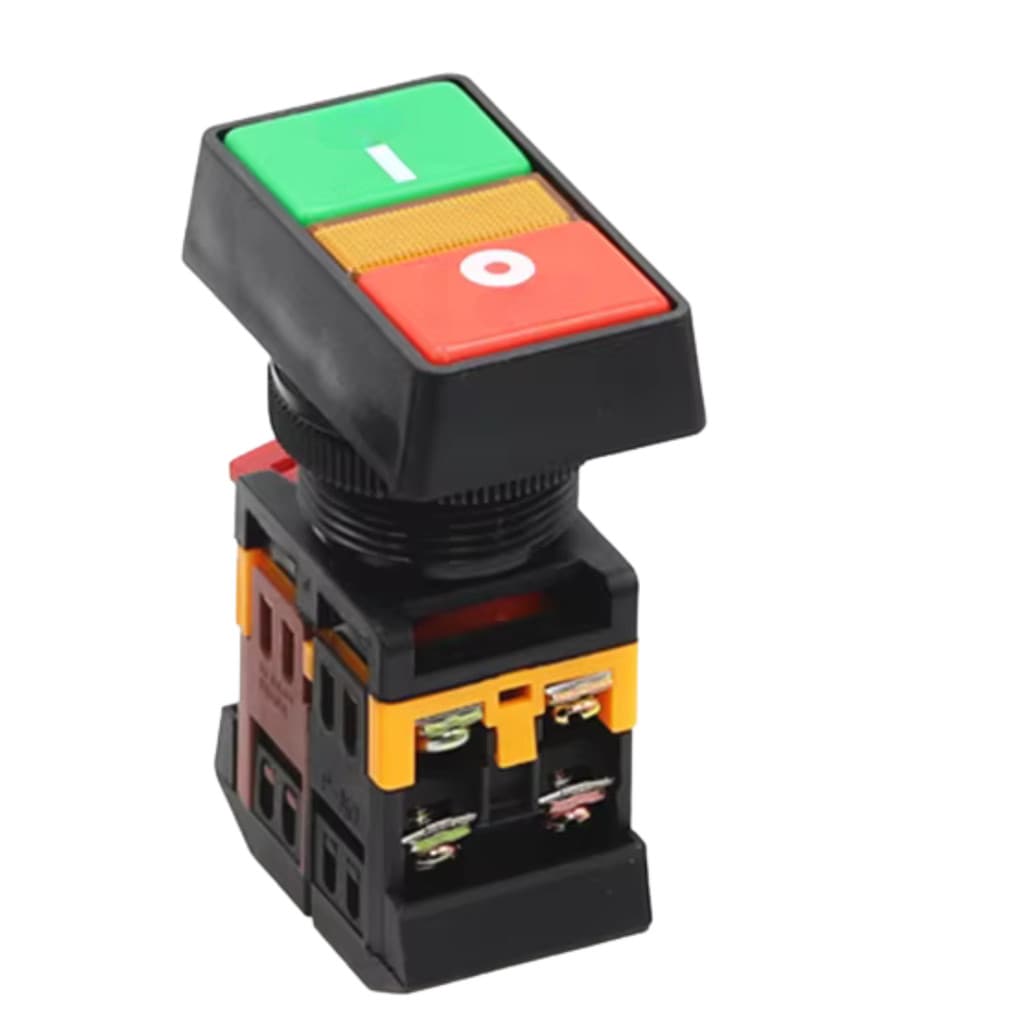 Botão Duplo Start-Stop 30mm 380V com LED PPBB-30N