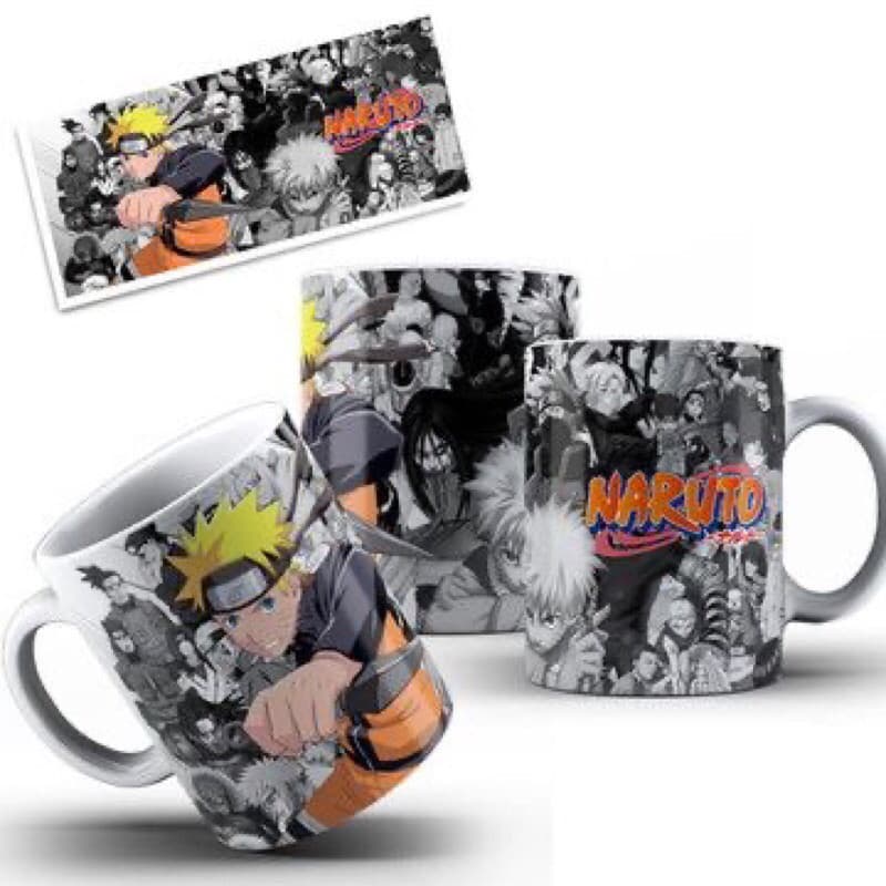NARUTO 325ML CANECA DE PORCELANA