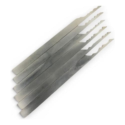 Kit Ferramentas 6 Peças Chaves Micha Aço Yale 1 Lado
