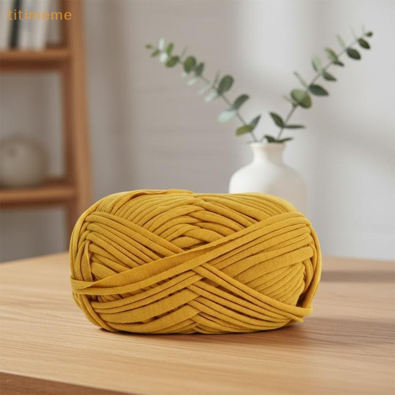 tr Fio De Pano Elástico Alto Suave Sem Rebarbas Macio Para DIY Tricô Crochê Artesanal Jóias Fazendo Projetos De Artesana