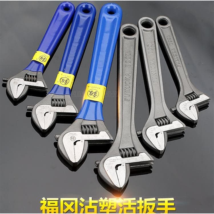 Chave ajustável japonesa Fukuoka, chave ajustável importada da alemanha, 33cm, 40cm, 300mm, chave ajustável