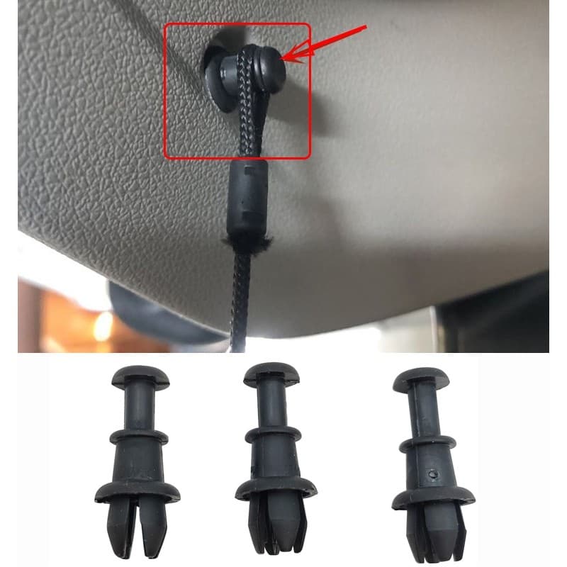 Adequado para Skoda novo Mingrui carro tronco partição cordão fivela tronco capa fixação gancho