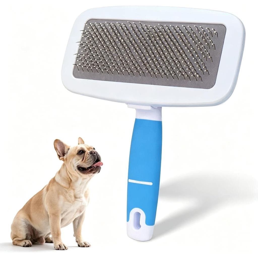 EscovaFrenchBullcomPontaArredondada | Amigável, com pente para remover eficazmente emaranhados, nós e nós de cabelo, ace