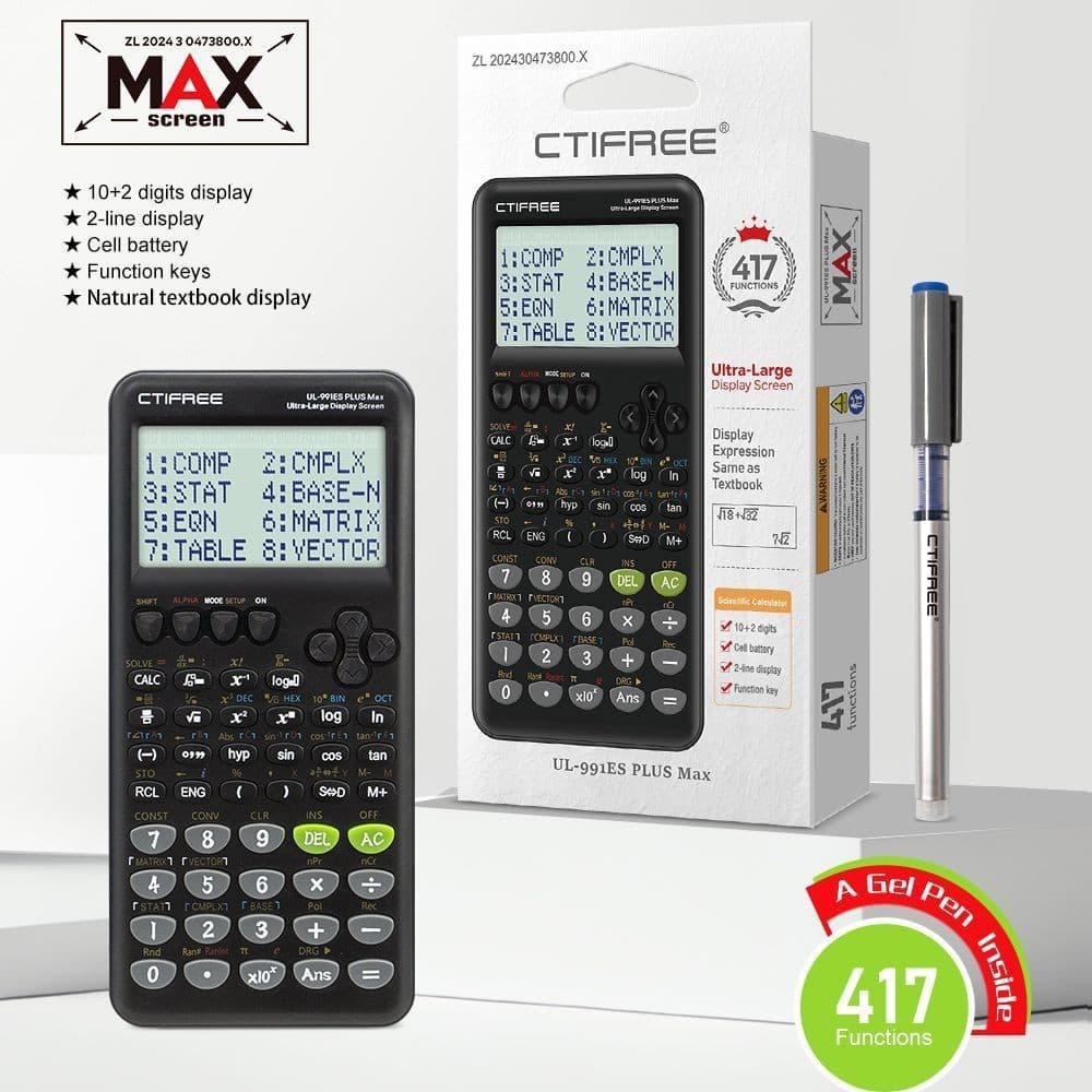 991esplus2nd Calculadora Científica Função Calculadora Exame de Estudante Função 417