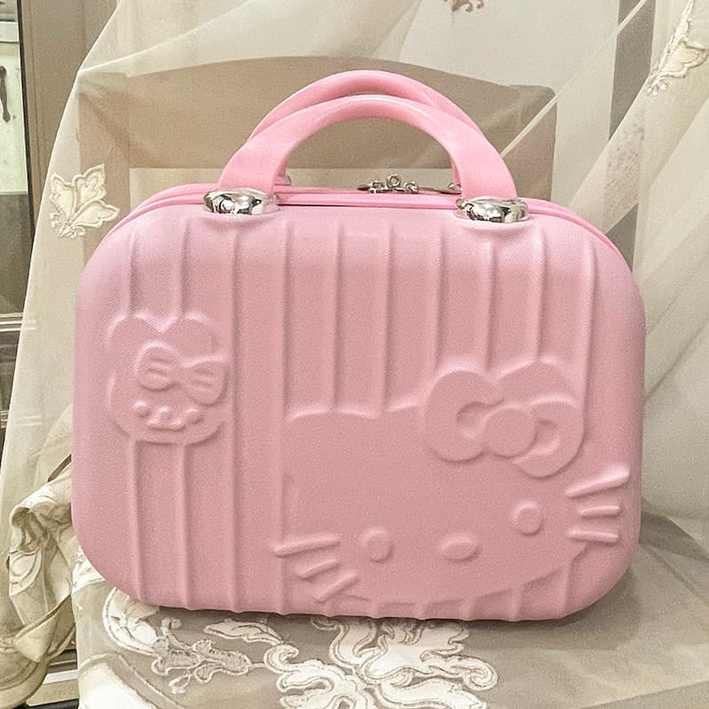 Outono inverno novos produtos bagagem de mão maquiagem pequena bolsa de bagagem 47cm dos desenhos animados bonito Anime