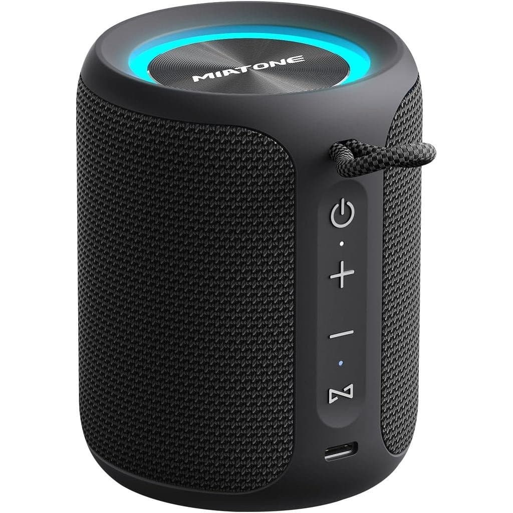 MIATONE Rush M - Caixa de Som Bluetooth de 20W, à prova d'água IP67, com graves profundos, caixas de som portáteis para