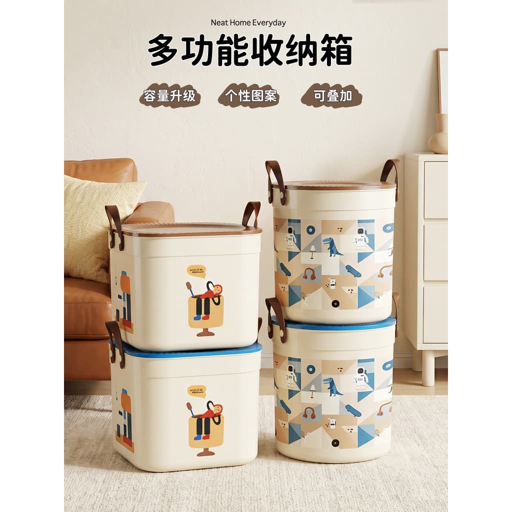 Dormitório estudantil caixa de armazenamento multifuncional lanche brinquedo arrumado quadro guarda-roupa roupas chapéu