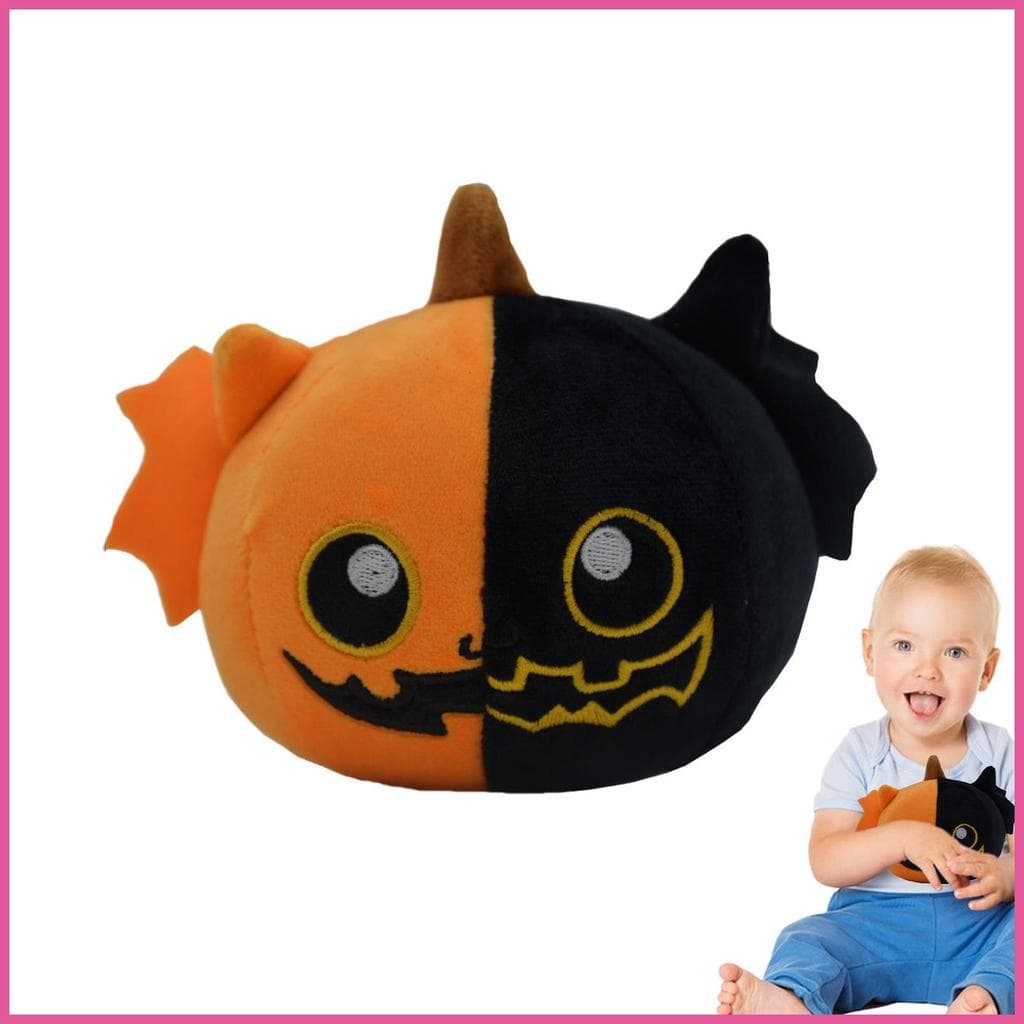 Morcego De Pelúcia Animal Bonito Halloween Abóbora Macio Recheado Decoração Para Casa Dos Desenhos Animados Brinquedos A