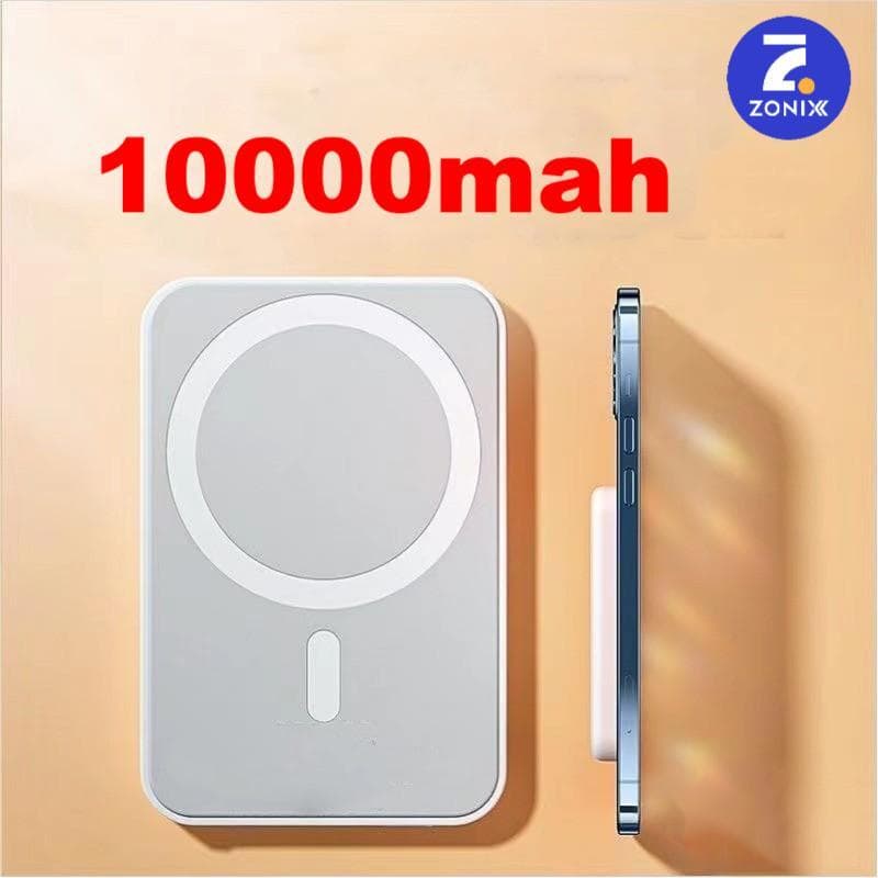 Carregador Portátil 3000MAH/5000MAH/10000mah Sem fio Para iPhone Indução Magsafe Bateria Carga-Zonix