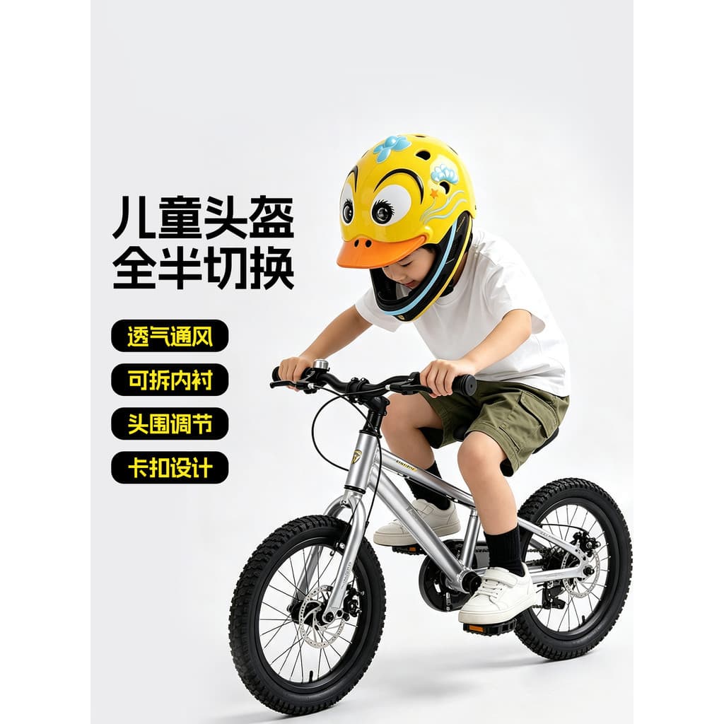 Crianças capacete de bicicleta equilibrado capacete completo leve ciclismo bicicleta meninos meninas capacetes esportes