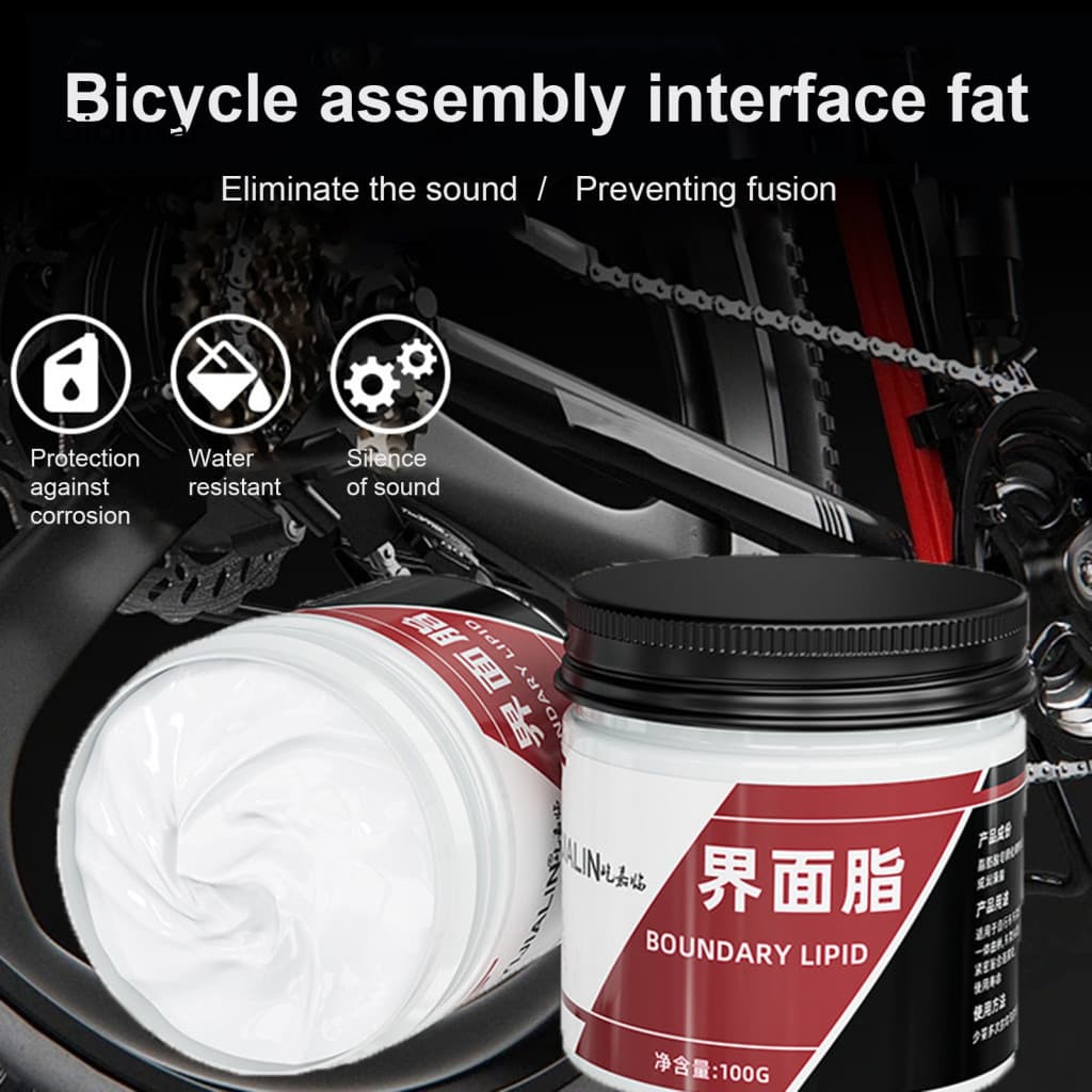Five-way Screw Grease 100g Bicycle Lubricant Anti-rust Waterproof Bike Assembly for Road Mountain Bikes Flywheel Pedal M