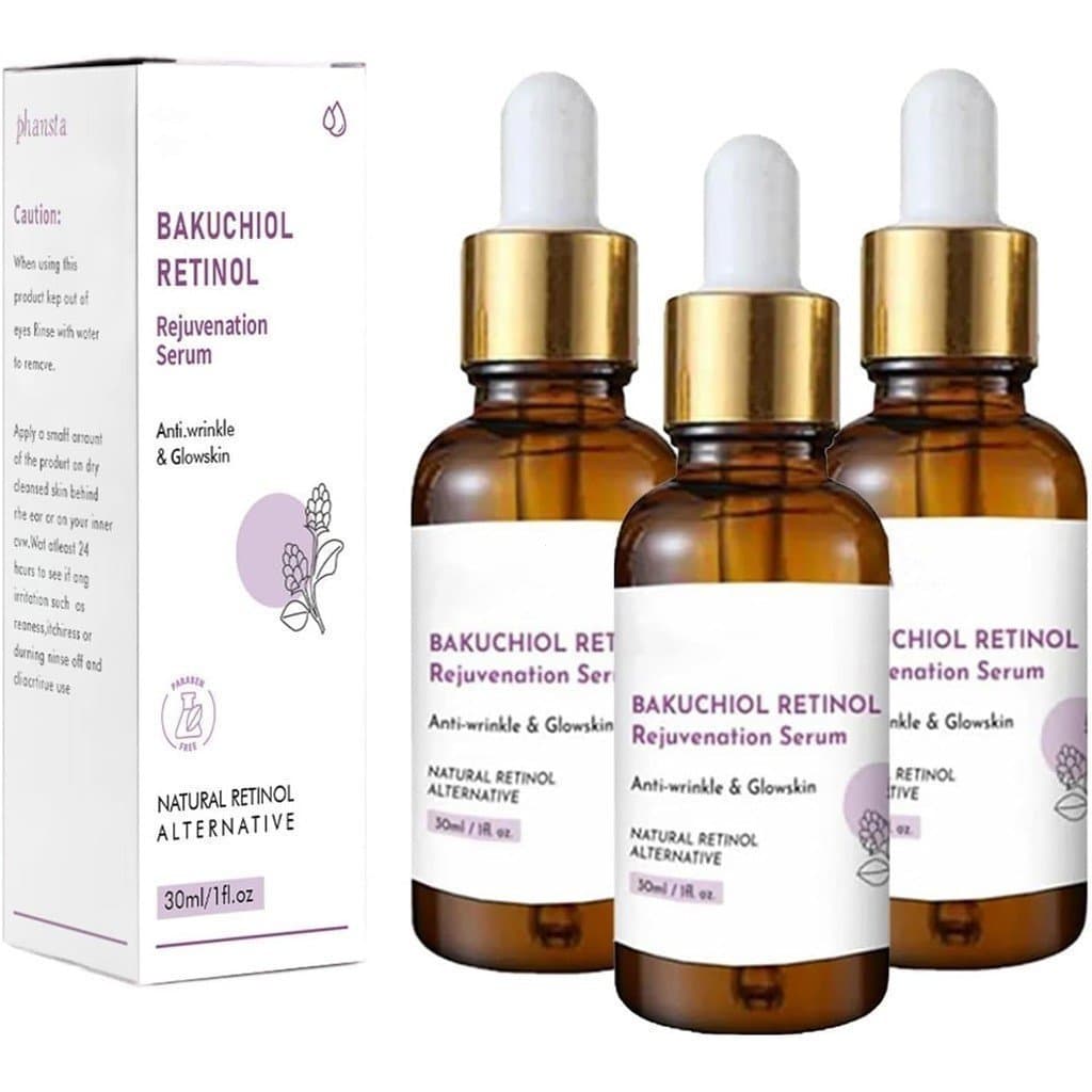 Sérum Anti-Envelhecimento com Bakuchiol (para Mulheres) Sérum Facial com Bakuchiol e Retinol Sérum Facial Hidratante par