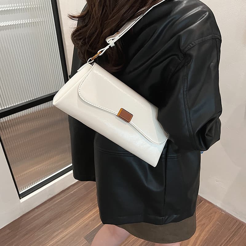 Atacado nicho High-End saco feminino 2024 novo estilo moda Retro um ombro axila saco All-Match saco do mensageiro