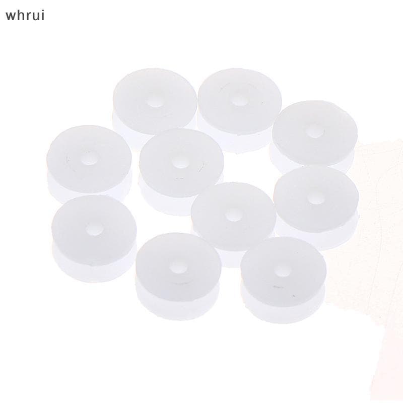 [WHRUI] 10PC 2 * 9.3mm Roda De Polia De Plástico Micro Mini Rodas De Motor De Engrenagem Brinquedo Modelo DIY
