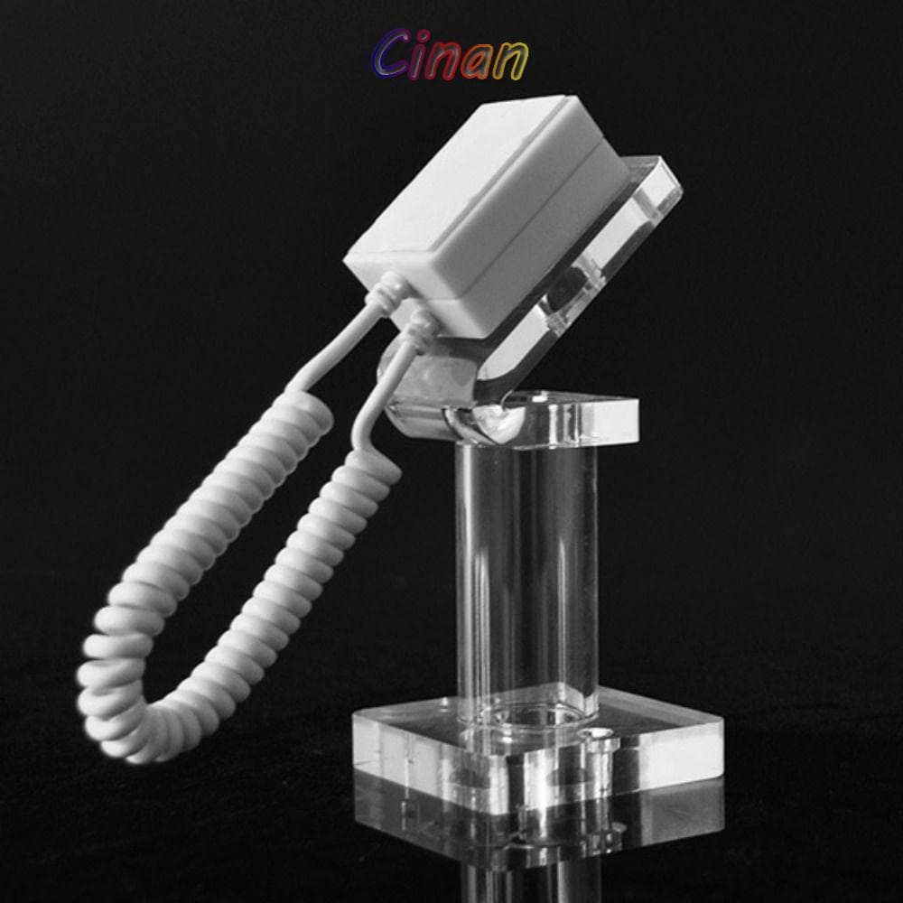Suporte De Exibição De Telefone CINAN , Acrílico ABS Com De Segurança De Cabo De Fio , Antifurto Compacto