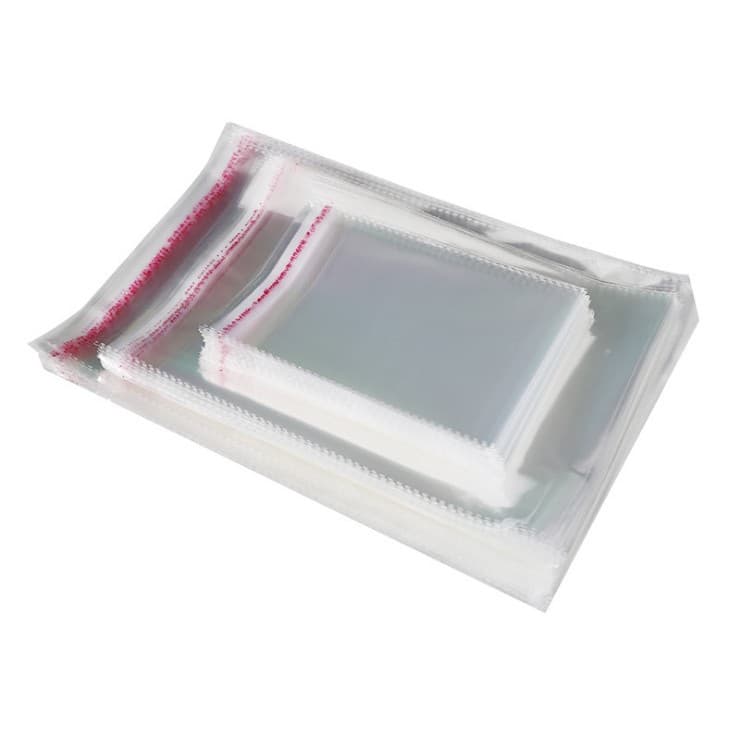 100 peças frete grátis saco OPP engrossado transparente auto-adesivo Ziplock saco roupas máscara Digital saco de embalag